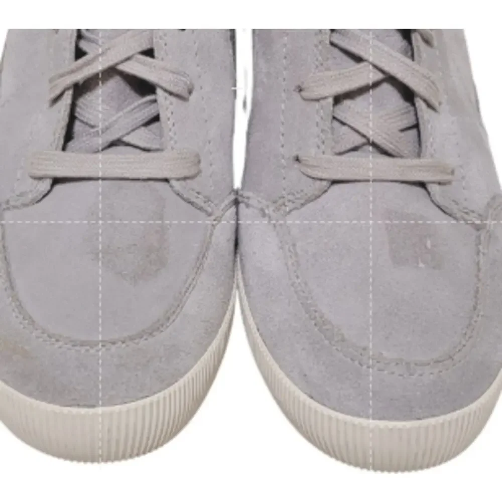 Sorel Women Wedge Sneaker Out N About II US 7.5 Dove Quarry Leather
